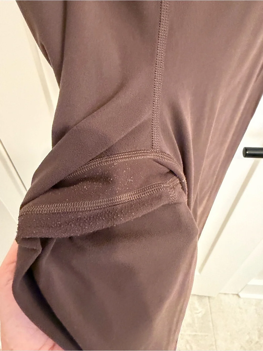 Lululemon Align cropped length leggings in Brown